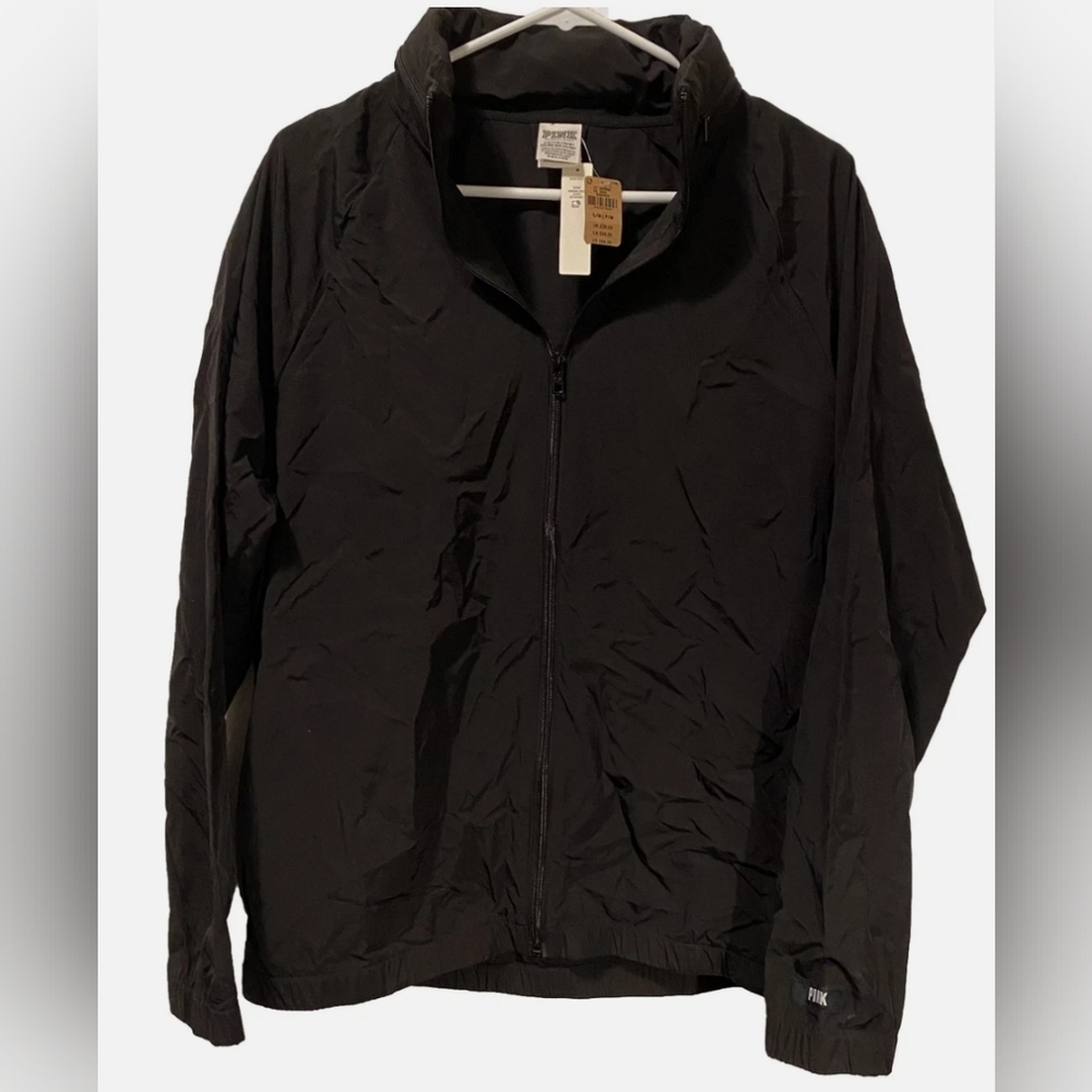 PINK Victoria's Secret  Mockneck Anorak Rain Jacket Size S NWT MSRP $66.95 - Picture 3 of 8